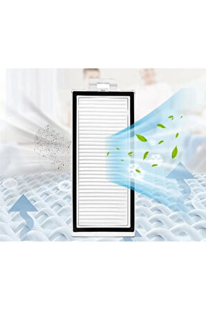 ROBOROCK Q8 Max Q5 Pro uyumlu yedek fırça filtre paspas yedek