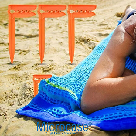 Microcase Dış mekan Plaj Havlusu Çarşaf vb Şeyler için Sabitleyici Kıskaçlı Aparat - AL5304 8 Adet