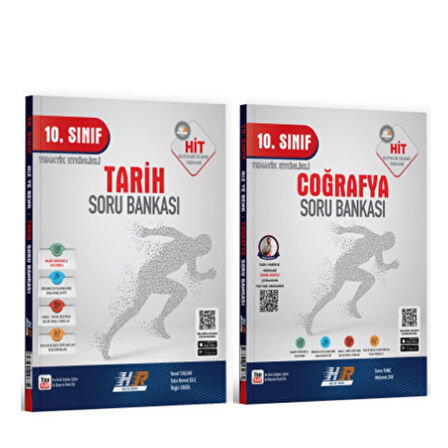 Hız ve Renk 10. Sınıf Tarih ve Coğrafya HİT Soru Bankası Seti 2 Kitap