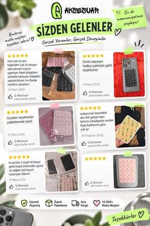 Silikon Vakumlu Telefon Tutucu | Yapışkanlı Kaymaz Vantuzlu Cep Telefonu Sabitleyici (1 ADET)