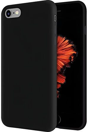 İphone 6 Uyumlu Silikon Lansman Telefon Kılıfı - Siyah
