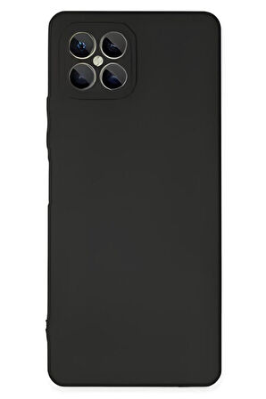 Omix X600 Uyumlu Silikon Lansman Telefon Kılıfı - Siyah