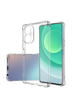 Tecno Camon 19 Neo Uyumlu Renksiz Silikon Şeffaf Telefon Kılıfı