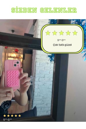 Vakumlu Slikon Vantuz Telefon Tutucu, Cep Telefonu İçin Yapışkanlı Kaymaz Tutucu Cama Yapışkanlı ( 1 ADET )