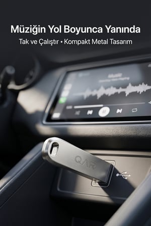 QAR Usb Flash Bellek Metal 64 GB Usb 3.0 Garantili Güvenli