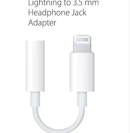 QASUL Iphone Lightning To Headphone Jack Dönüştürücü