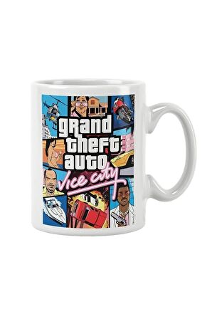 Gta Vice City Baskılı Kupa Bardak