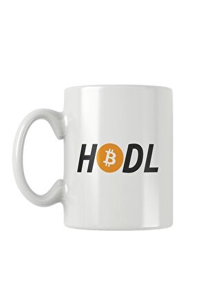 Hodl Bitcoin Baskılı Kupa Bardak