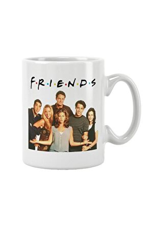 Friends Chandler Ross Joey Monica Phoebe Rachel Baskılı Kupa Bardak