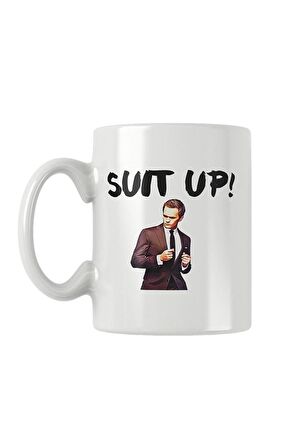 Suit Up Barney Stinson How I Met Your Mother Baskılı Kupa Bardak