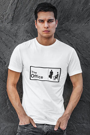 The Office Jenerik Baskılı Eğlenceli Hediyelik Renkli Unisex T-Shirt