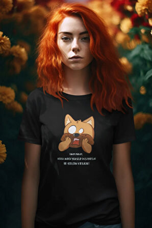 Canım Modum Baskılı Eğlenceli Hediyelik Kadın T-Shirt