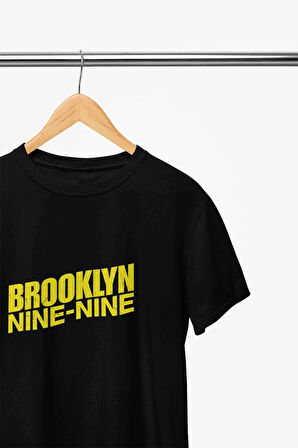 Brooklyn Nine Nine Baskılı Hediyelik Beyaz Unisex T-Shirt