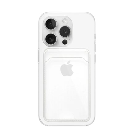 iPhone 16 Pro Kartlık Detaylı Şeffaf Yuki Silikon Kılıf Cihaz Kılıfı Cep Kapağı Mobil Aksesuar
