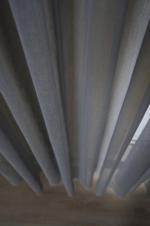 Natural Modern File Dokulu Keten Tül Perde PİLELİ Salon Oturma Odası Yatak Odası Çocuk Odası