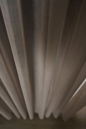 Natural Modern File Dokulu Keten Tül Perde PİLELİ Salon Oturma Odası Yatak Odası Çocuk Odası