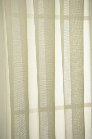 Natural Modern File Dokulu Keten Tül Perde PİLELİ Salon Oturma Odası Yatak Odası Çocuk Odası