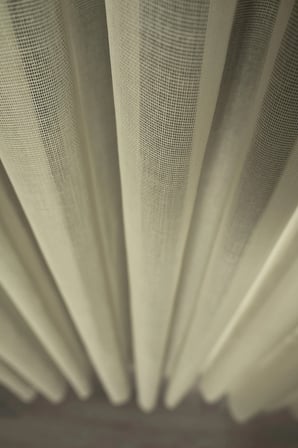 Natural Modern File Dokulu Keten Tül Perde PİLELİ Salon Oturma Odası Yatak Odası Çocuk Odası