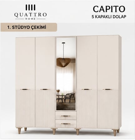 CAPITO 5 Lİ DOLAP