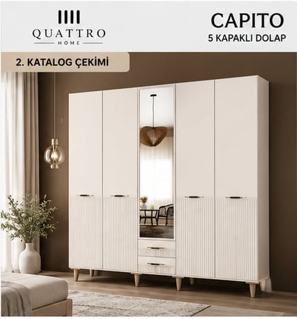 CAPITO 5 Lİ DOLAP