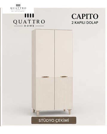 CAPITO 2 Lİ DOLAP