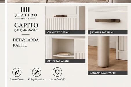 CAPITO ÇALIŞMA MASASI ÜNİTESİ