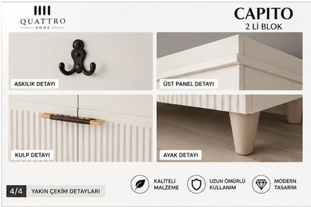 CAPITO 2 Lİ PORTMANTO