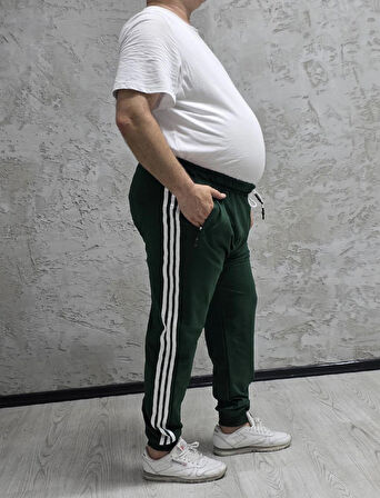 QUITS KIDS-2225-BATTAL BEDEN ŞERİTLİ EŞOFMAN