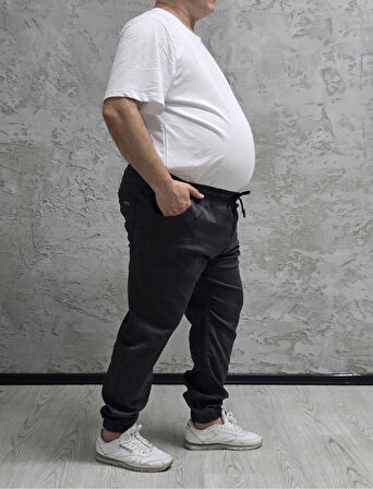 QUITS KIDS-15000-BATTAL BEDEN BEL VE PAÇA LASTİKLİ PANTOLON