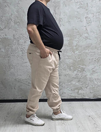 QUITS KIDS-15000-BATTAL BEDEN BEL VE PAÇA LASTİKLİ PANTOLON