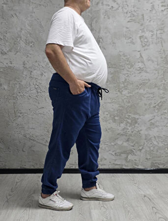 QUITS KIDS-15000-BATTAL BEDEN BEL VE PAÇA LASTİKLİ PANTOLON