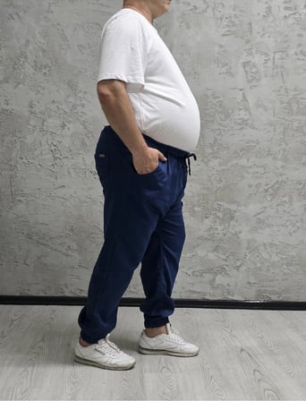 QUITS KIDS-15000-BATTAL BEDEN BEL VE PAÇA LASTİKLİ PANTOLON