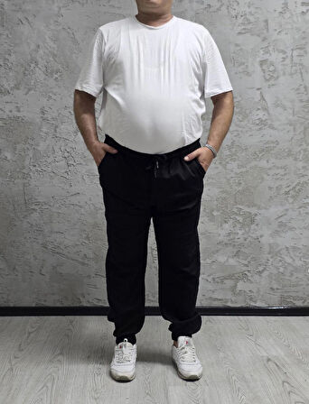 QUITS KIDS-15000-BATTAL BEDEN BEL VE PAÇA LASTİKLİ PANTOLON