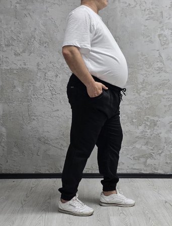 QUITS KIDS-15000-BATTAL BEDEN BEL VE PAÇA LASTİKLİ PANTOLON