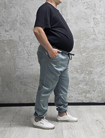 QUITS KIDS-15000-BATTAL BEDEN BEL VE PAÇA LASTİKLİ PANTOLON