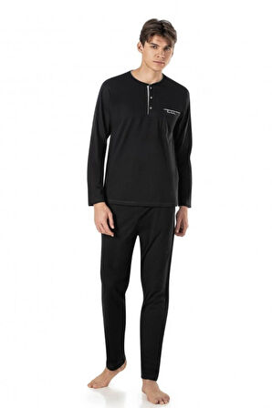 Erkek %100 Pamuklu Pijama Takımı Robdöşambırlı 5'li Kutulu Damat Çeyiz Seti Q6.U.6O8.K.1.KA