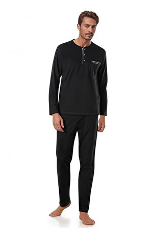 %100 Pamuklu Siyah Robdöşambırlı Kutulu Damat Çeyiz Seti (1 Çift Çorap Hediyeli) 6PQI6EKR7RKE1.6L