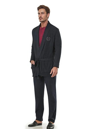 Triko Robdöşambırlı & Pijama Takımlı Kutulu Çeyiz Seti (1 Çift Çorap Hediyeli) 6PQI6EKR0RKE6.6L