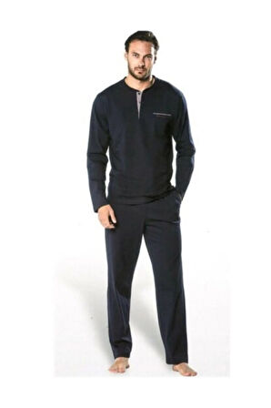 Erkek Uzun Kol Ceyizlik Pijama Takimi 5454 Kya