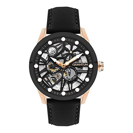 Quantum QMG1120.851 Erkek Kol Saati | 46MM, Otomatik Mekanizma, Safir Cam