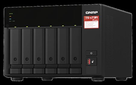 Qnap TS-673A-8G 6 Yuvalı Nas Depolama Ünitesi (TS-673A-8G)