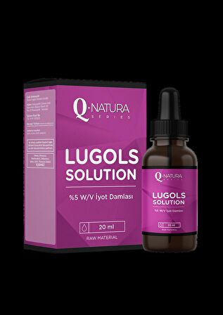 Q Natura Series Lugols Solution % 5 iyot Damla