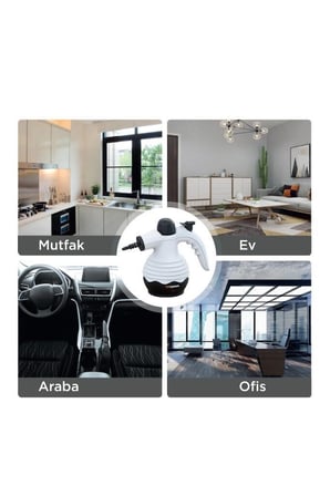 Özel Seri Ev Aleti Pratik Alet Aktif Temizlik El Tipi 1500 W Buharlı Temizleyici TSC03 Beyaz