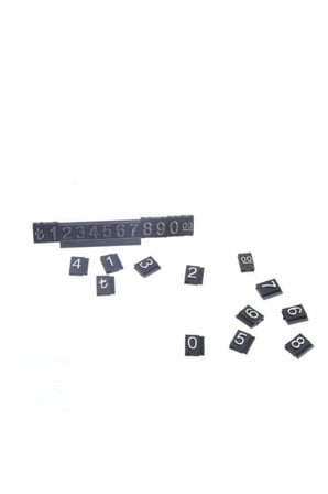 Metal Etiketlik Silver
