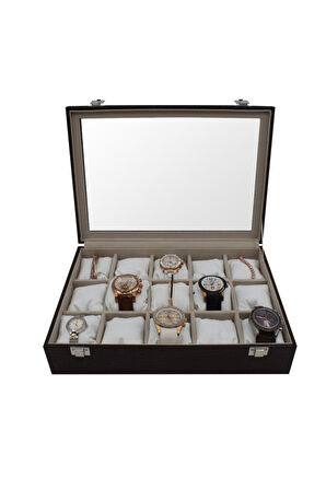 Saat Kutusu 15'li Kroko Kahve