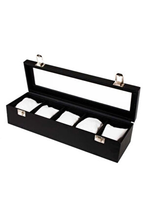 Saat Kutusu 5'li Siyah Içi Siyah