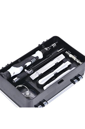 TİNEKE  115 in 1 Hassas Tornavida Seti Çok Fonksiyonlu Manyetik Telefon Bilgisayar Onarım Tamir Seti