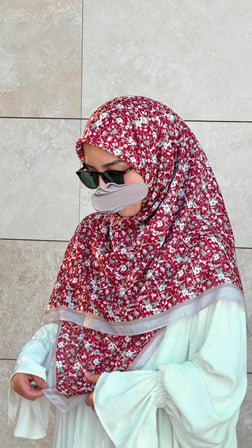 Meyra Desen B.Boy Eşarp - Bordo