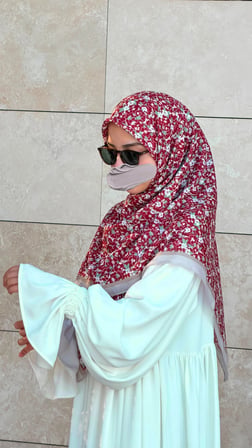 Meyra Desen B.Boy Eşarp - Bordo