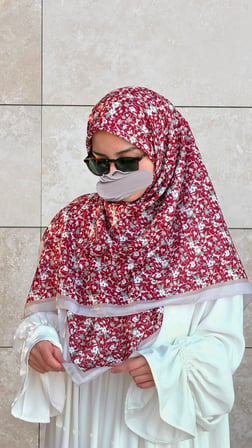 Meyra Desen B.Boy Eşarp - Bordo